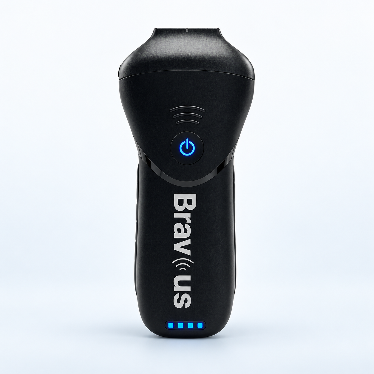 Ecógrafo Bravus Versa negro con cabezal intercambiable, fotografía de estudio completa